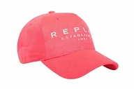 Czapki damskie - Replay Damska czapka z daszkiem, Peach Pink 227, jeden rozmiar - miniaturka - grafika 1