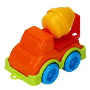 Mini Betoniarka z ruchomymi częściami - Samochody i pojazdy dla dzieci - miniaturka - grafika 1