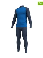 Bielizna sportowa męska - Halti 2-częściowy zestaw termiczny "Neva" w kolorze granatowo-niebieskim - miniaturka - grafika 1