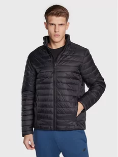 4F Kurtka puchowa H4Z22-KUMP003 Czarny Regular Fit - Kurtki męskie - miniaturka - grafika 1