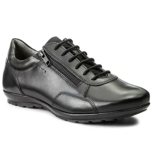 Geox Półbuty U Symbol A U74A5A 00043 C9999 Black - Półbuty damskie - miniaturka - grafika 1