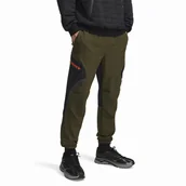 Spodnie sportowe męskie - Spodnie męskie Under Armour Unstoppable Cargo Pant Rozmiar: XXL / Kolor: zielony/czarny - miniaturka - grafika 1