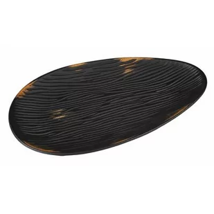Dekoracja KONGO 40 x 22 x 2,5 cm MDF czarny - Lampiony i znicze - miniaturka - grafika 1