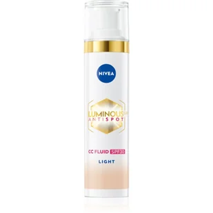Nivea Luminous 630 CC SPF30 - Przeciw Przebarwieniom Krem 01 Light 40ml - Podkłady do twarzy - miniaturka - grafika 1