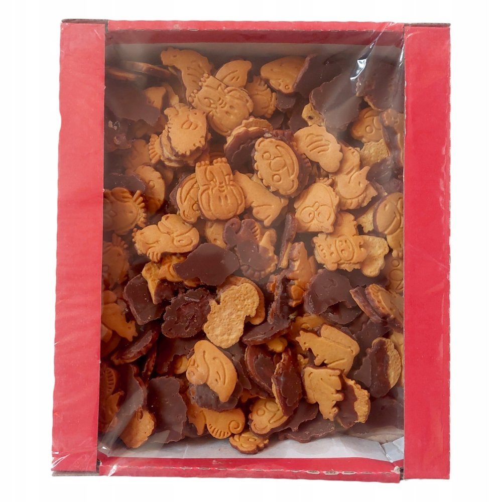 Ciastka kruche herbatniki o smaku maślanym 400g Safari Zdobione