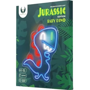 Neon FOREVER TF1 LED Jurassic Baby Dino Niebieski FLNJ01 - Pozostałe oświetlenie - miniaturka - grafika 2