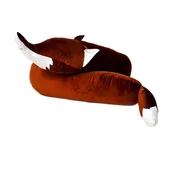 Ochraniacze do łóżeczka - Lisek poduszka wałek ochraniacz do łóżka dla dziecka - miniaturka - grafika 1