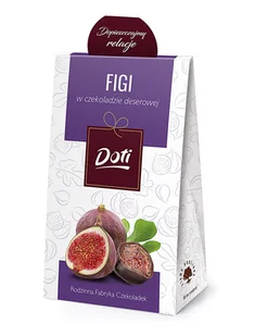 DOTI Figi w czekoladzie deserowej 100g - DOTI - Bakalie - miniaturka - grafika 1