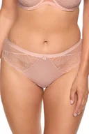 Majtki damskie - Figi damskie z koronką i tiulem Marleen 1293 różowe S - miniaturka - grafika 1
