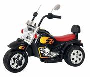 Pojazdy elektryczne dla dzieci - Motorek Hot Chopper Czarny - miniaturka - grafika 1