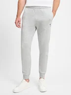 Spodnie męskie - Champion Męskie spodnie dresowe Mężczyźni Bawełna szary marmurkowy, S - miniaturka - grafika 1