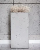 Donice - 31x25x93 cm CT - Donica betonowa (biała) - miniaturka - grafika 1