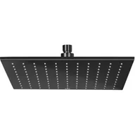 Deszczownice - Roca Rainsense deszczownica 30 cm kwadratowa czarny szczotkowany A5B4050NM0 - miniaturka - grafika 1