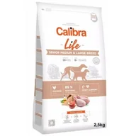 Sucha karma dla psów - CALIBRA Dog Life Senior Medium & Large Chicken 2,5kg - miniaturka - grafika 1