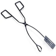 Szczypce do grilla - Szczypce grillowe metalowe czarne 41,5 cm do przewracania - miniaturka - grafika 1