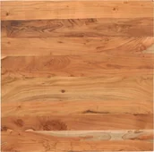 Stoły - vidaXL vidaXL Blat stołu, 70x70x3,8 cm, kwadratowy, lite drewno akacjowe - miniaturka - grafika 1