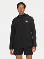 Kurtki i kamizelki sportowe męskie - adidas Kurtka do biegania Run It IL7230 Czarny Regular Fit - miniaturka - grafika 1