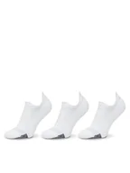 Skarpetki damskie - Under Armour Zestaw 3 par niskich skarpet unisex 1387052 Biały - miniaturka - grafika 1