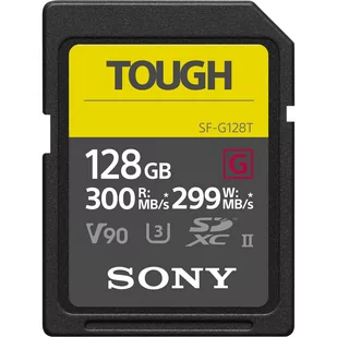 Karta pamięci Sony SDXC 128GB SF-G TOUGH | (w magazynie) - Karty pamięci - miniaturka - grafika 1
