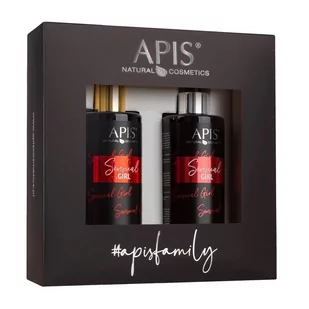 APIS Sensual Girl balsam 300ml + żel do mycia ciała 300ml - Zestawy kosmetyków damskich - miniaturka - grafika 1