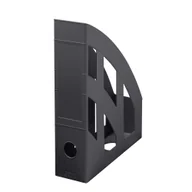 Teczki i skoroszyty - Herlitz 50033980 półka na dokumenty Plastik Antracyt, Magazine file - miniaturka - grafika 1