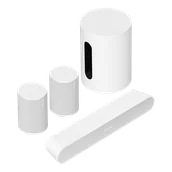 Soundbary - SONOS RAY + 2 x ERA 100 + SUB MINI (komplet/biały) - miniaturka - grafika 1