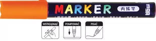 M&G, Marker akrylowy 1-2 mm, pomarańczowy - Kredki, ołówki, pastele i pisaki - miniaturka - grafika 1