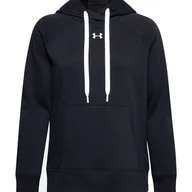 Bluzy damskie - Bluza Damska Under Armour Rival Fleece Hb Hoodie Czarna 1356317 001-Xl - miniaturka - grafika 1