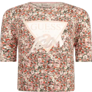 Guess T-shirt | Cropped Fit - Koszulki męskie - miniaturka - grafika 1
