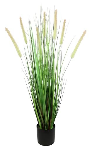Flair Flower lisi ogon w doniczce, plastik, zielony, 85 x 18 x 18 cm