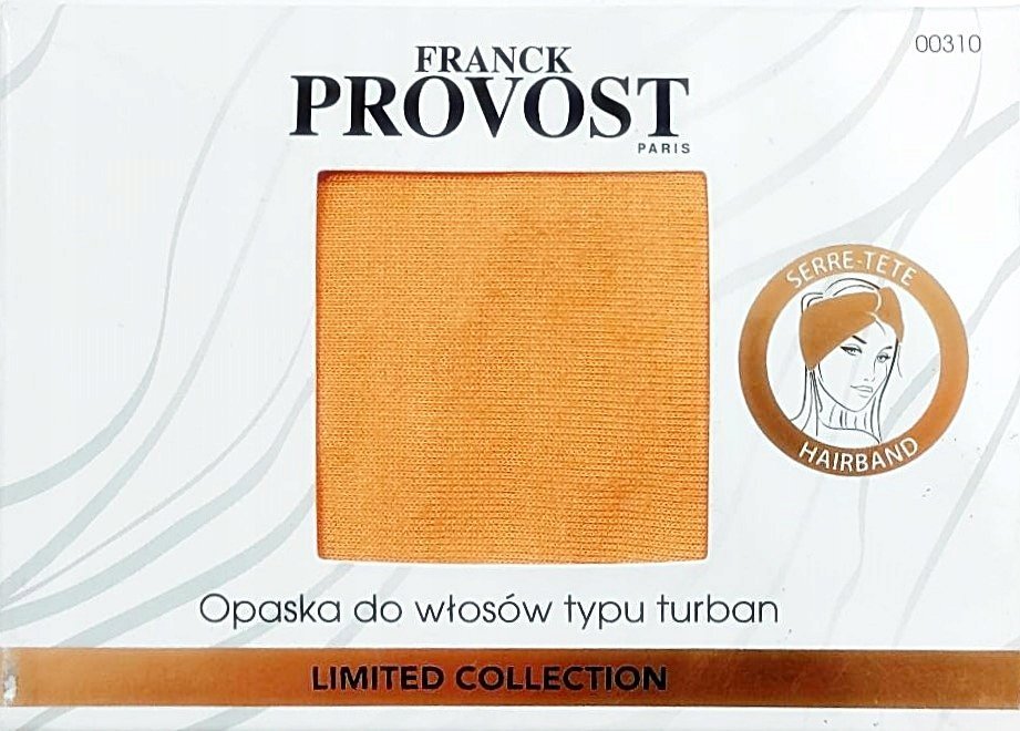 Opaska do włosów Franck Provost żółcie