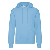 Bluzy męskie - Bluza męska z kapturem Hooded Sweat Fruit of the Loom - Błękitny XXL - miniaturka - grafika 1