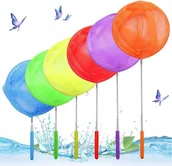 Zabawy w naśladowanie dorosłych - SIATKA NA MOTYLE 6 szt WYSUWANA SIATKA NA MOTYLE REGULOWANA 36-83,5 cm - miniaturka - grafika 1