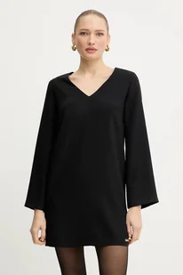 Silvian Heach sukienka WETE kolor czarny mini prosta GPA25313VE - Sukienki - miniaturka - grafika 1