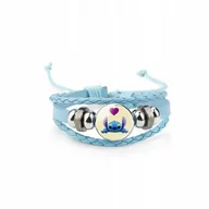 Biżuteria dla dzieci - BRANSOLETKA LILO I STICH nowa SERDUSZKO DISNEY - miniaturka - grafika 1