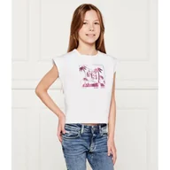 Koszulki męskie - Guess T-shirt Regular Fit - miniaturka - grafika 1