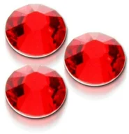 Ozdoby do paznokci - Ozdoba do paznokci Cyrkonie Swarovski SS10 227 Light Siam 50 szt - miniaturka - grafika 1