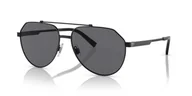 Okulary przeciwsłoneczne - Dolce & Gabbana Okulary przeciwsłoneczne z polaryzacją DG2288-110681 - miniaturka - grafika 1