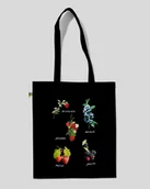 Torby i wózki na zakupy - Torba bawełniana na zakupy OWOCE LEŚNE - miniaturka - grafika 1