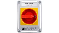 Inne akcesoria elektryczne - Spamel Spółdzielnia Inwalidów Łącznik krzywkowy 0-1 4P 16A w obudowie ŁK16R-2.8210\OB2ZC - miniaturka - grafika 1