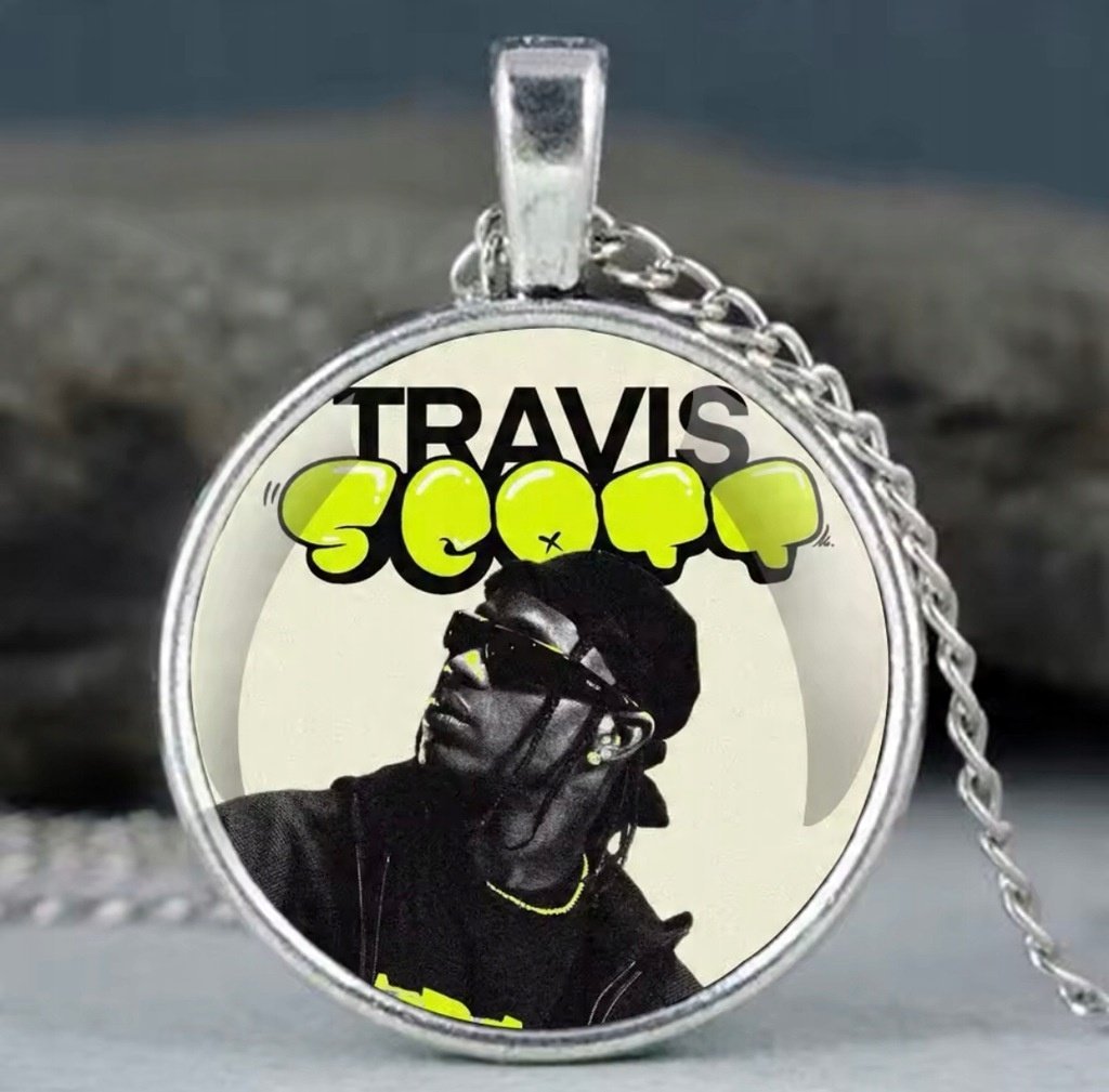 Naszyjnik łańcuszek Travis Scott cactus jack streetwear Y2K