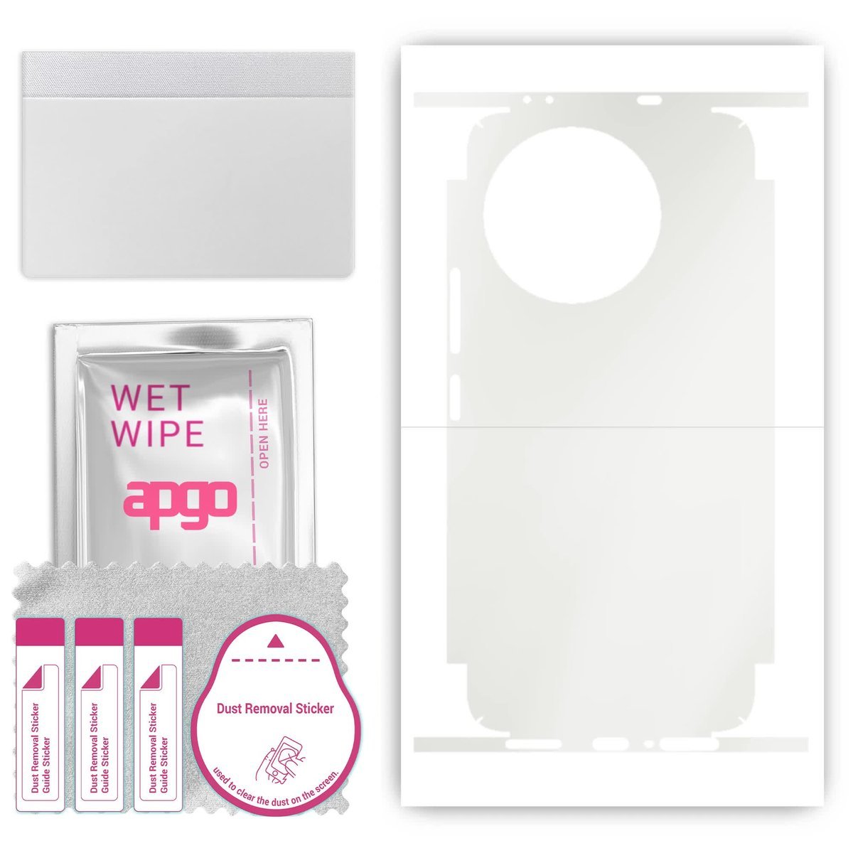 Folia hydrożelowa naklejka MATOWA na TYŁ+BOKI do Xiaomi Civi 4 Pro - apgo hydrogel MATTE