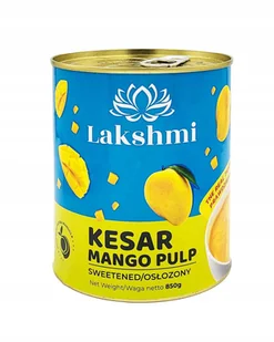 Pulpa mango Kesar osłodzona Lakshmi India Gate - Koncentraty warzywne, przeciery - miniaturka - grafika 1
