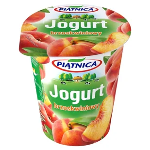 Piątnica Jogurt brzoskwiniowy 150 g - Kefiry, jogurty, maślanki - miniaturka - grafika 1