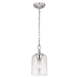 Elstead Lighting LAMPA wisząca FE/HOUNSLOW/P PN FEISS metalowa OPRAWA Zwis nikiel polerow - Lampy sufitowe - miniaturka - grafika 1