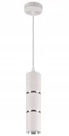 Lampy sufitowe - Lampa wisząca Bamboo biała GU10 - miniaturka - grafika 1