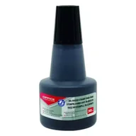 Tusz do pieczątek - Tusz olejowy do pieczątek metalowych czarny 30ml - Office - miniaturka - grafika 1