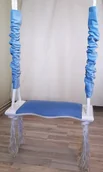 Zabawki sensoryczne - Małpiszon, Huśtawka Do Pokoju Fala Niebieska - miniaturka - grafika 1