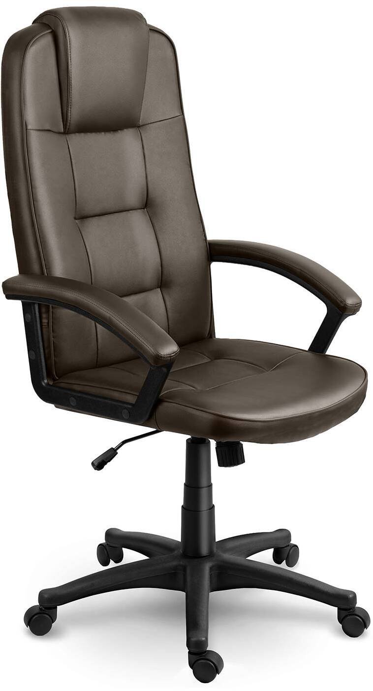 Fotel biurowy obrotowy Sofotel cimny brąz