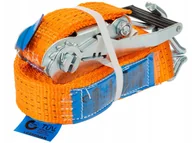 Pasy transportowe - Pas Transportowy z napinaczem 5 ton 4mb 50 mm Bardzo Mocny 4M/50mm/5T - miniaturka - grafika 1